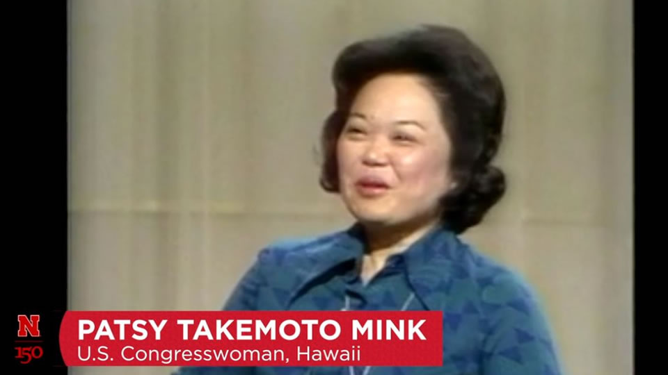 Patsy Mink was driving force behind Title IX legislation