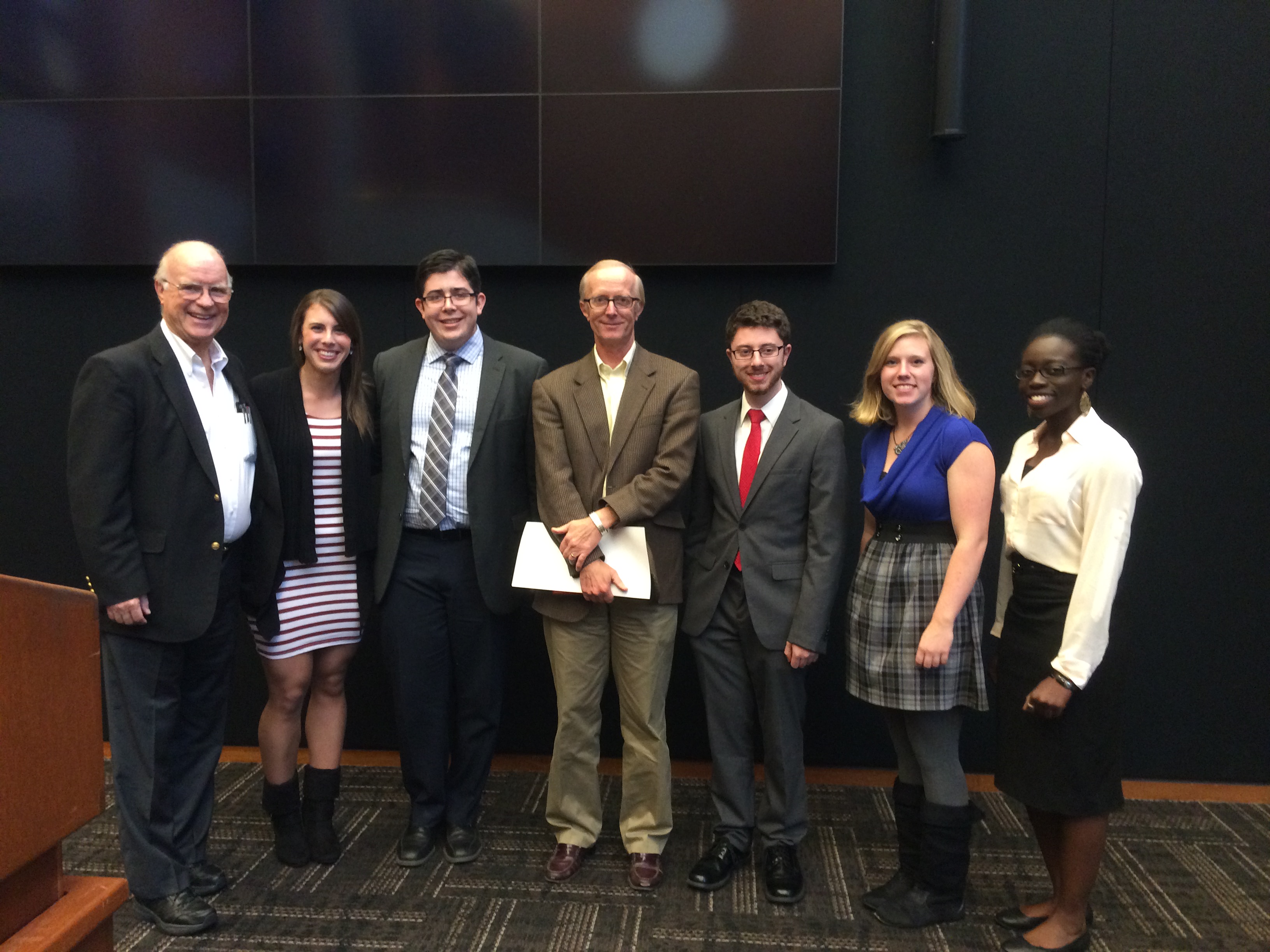 Carroll R. McKibbin Distinguished Teaching and Research Awards given to Political Science Faculty
