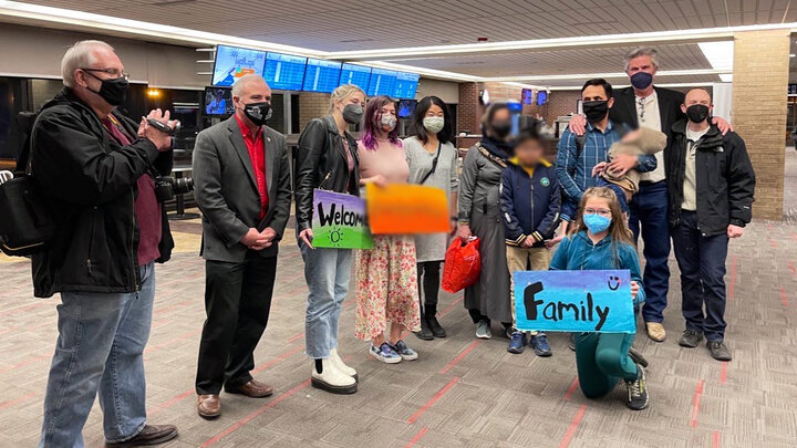 Farooq and his family were welcomed to Omaha.