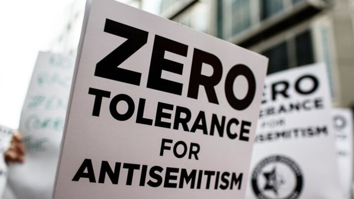 Zero tolerance for antisemitism